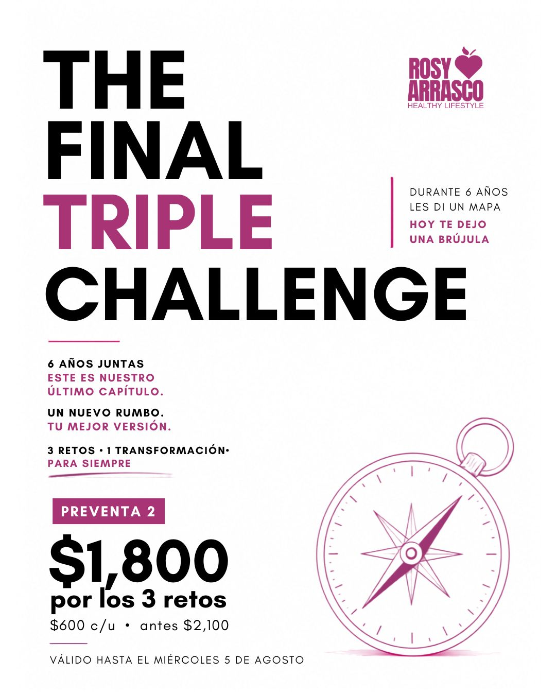 The Final Triple Challenge - flyer oficial